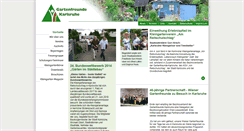 Desktop Screenshot of kleingarten-karlsruhe.de