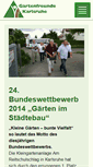 Mobile Screenshot of kleingarten-karlsruhe.de